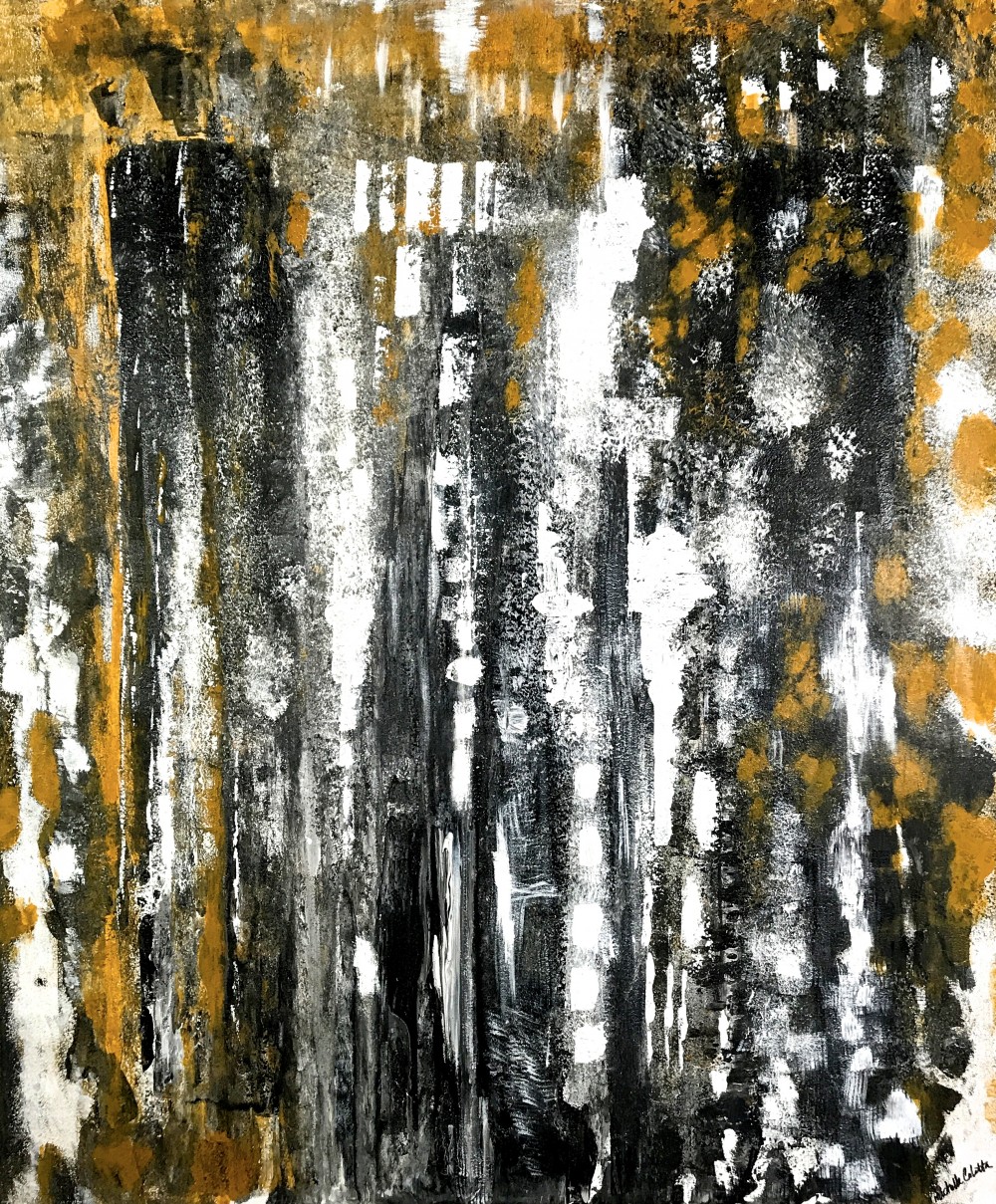 Between The Lines Acrylic on Canvas Michelle Coletta