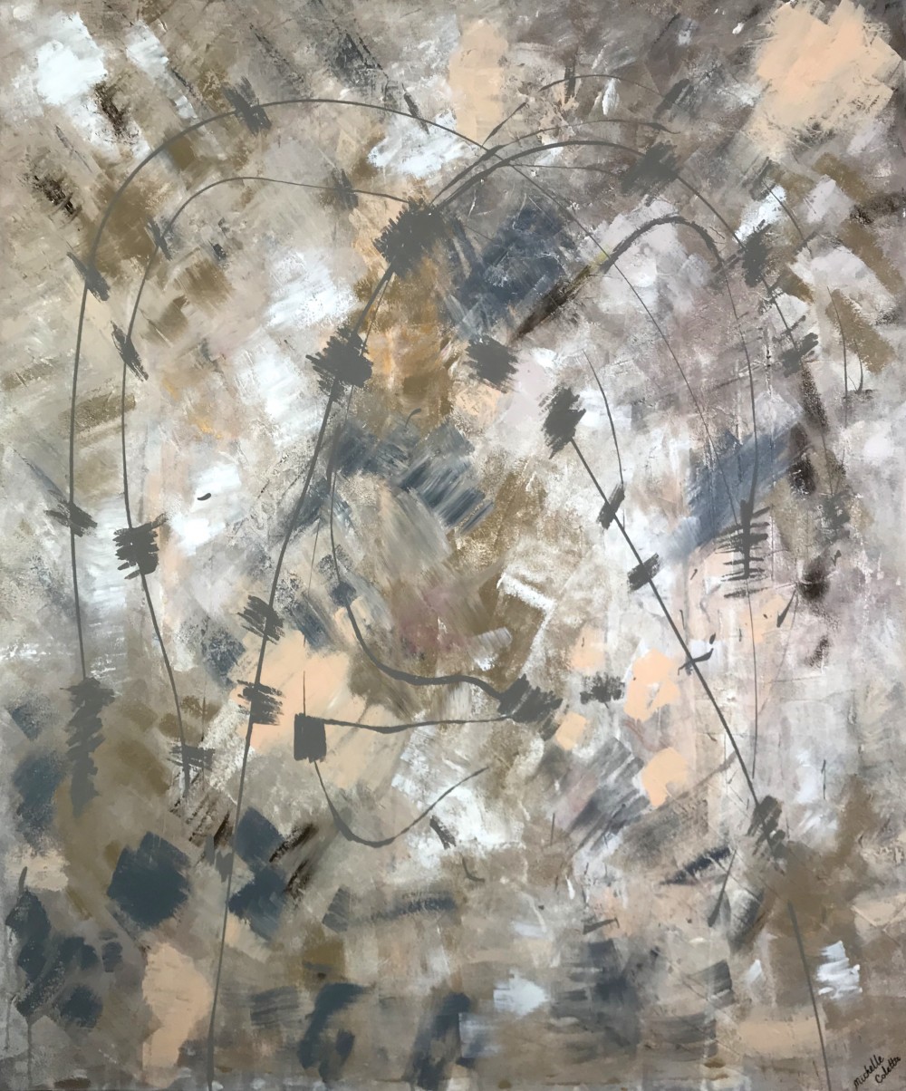 Seeking Santuary Acrylic on Canvas Michelle Coletta