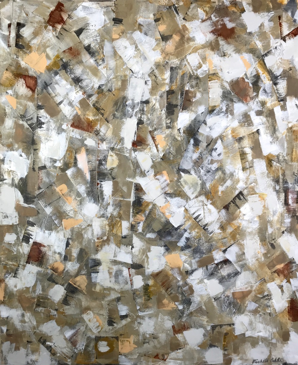 Through The Clouds Acrylic on Canvas Michelle Coletta