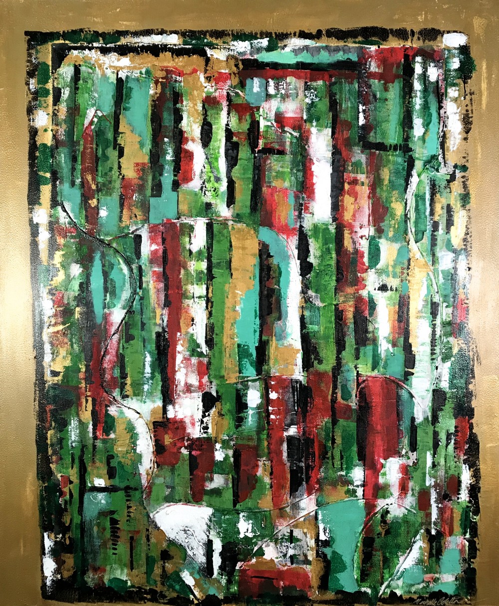 All My Secrets Acrylic on Canvas Michelle Coletta