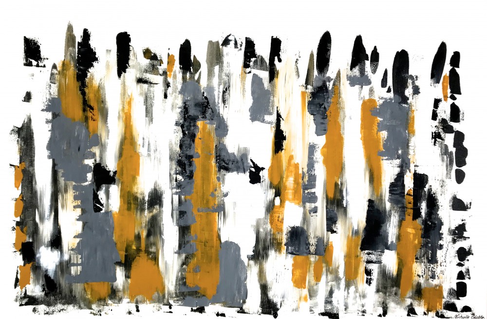 No One In Between Acrylic on Canvas Michelle Coletta