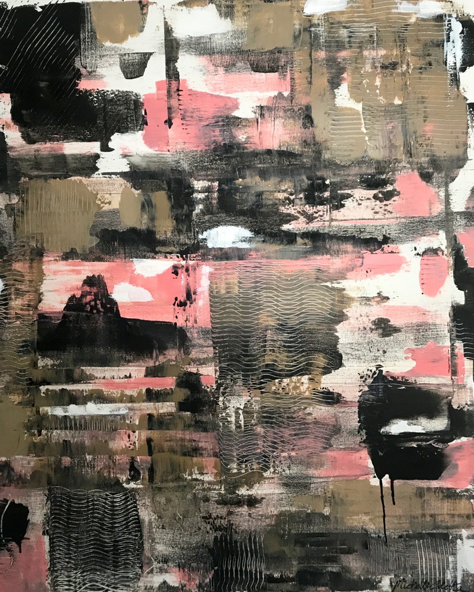 Hopes And Dreams Acrylic and Gouache on Canvas Michelle Coletta