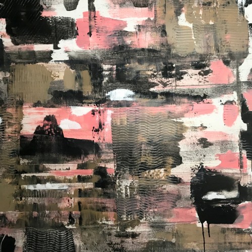 Acrylic and Gouache on Canvas