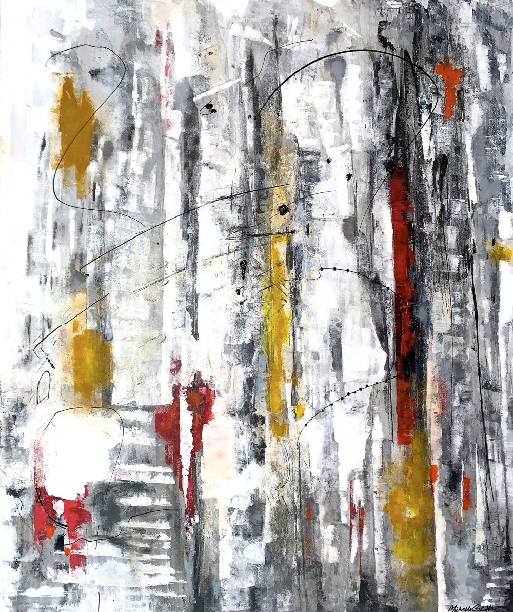 Out Of The Shadows Acrylic on Canvas Michelle Coletta